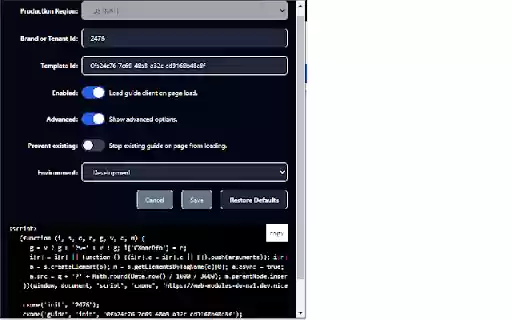 CXone Guide Plugin  from Chrome web store to be run with OffiDocs Chromium online