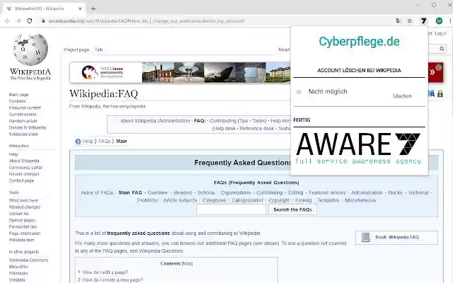 Cyberpflege from Chrome web store to be run with OffiDocs Chromium online Cyberpflege from Chrome web store to be run with OffiDocs Chromium online