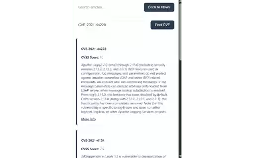 CyberScoop  from Chrome web store to be run with OffiDocs Chromium online