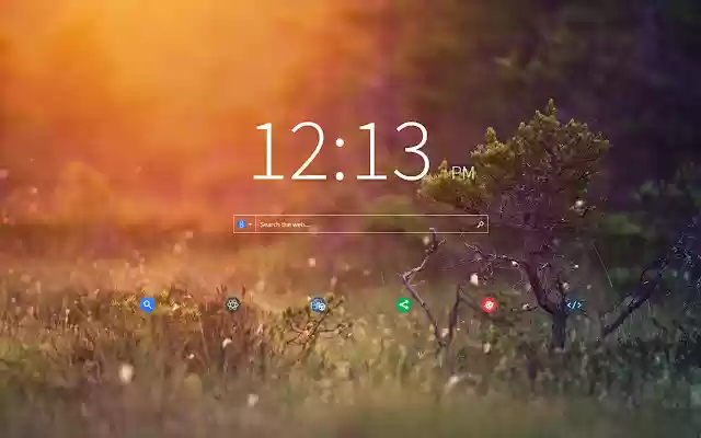CybrHome New Tab Page  from Chrome web store to be run with OffiDocs Chromium online