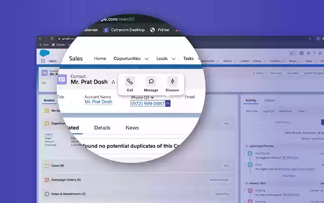 Cytracom Chrome Extension  from Chrome web store to be run with OffiDocs Chromium online