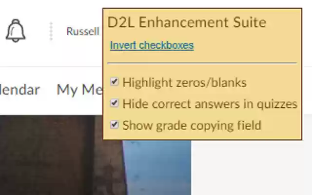 D2L Enhancement Suite from Chrome web store to be run with OffiDocs Chromium online D2L Enhancement Suite from Chrome web store to be run with OffiDocs Chromium online