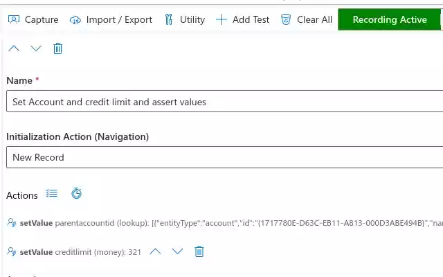 D365 UI Test Designer from Chrome web store to be run with OffiDocs Chromium online D365 UI Test Designer from Chrome web store to be run with OffiDocs Chromium online