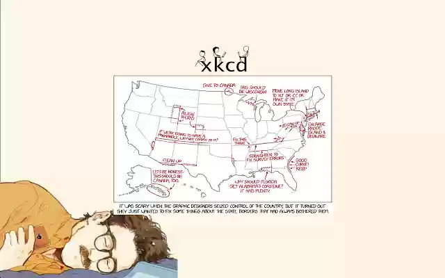 Daily CS Comics (xkcd)  from Chrome web store to be run with OffiDocs Chromium online