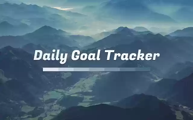Daily Goal Tracker  from Chrome web store to be run with OffiDocs Chromium online