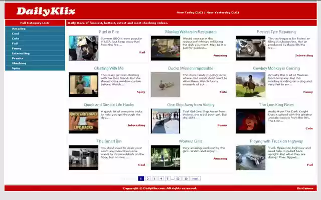 DailyKlix.com Funny Videos from Chrome web store to be run with OffiDocs Chromium online DailyKlix.com Funny Videos from Chrome web store to be run with OffiDocs Chromium online