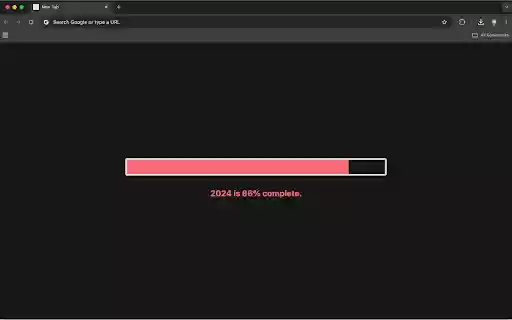 Daily Motivation Tab Progress Bar  from Chrome web store to be run with OffiDocs Chromium online