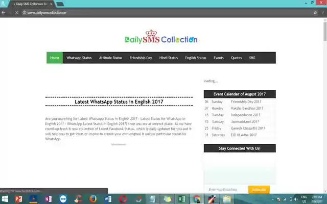 Daily SMS Collection IN from Chrome web store to be run with OffiDocs Chromium online Daily SMS Collection IN from Chrome web store to be run with OffiDocs Chromium online