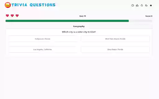 Daily Trivia Questions and Answers from Chrome web store to be run with OffiDocs Chromium online Daily Trivia Questions and Answers from Chrome web store to be run with OffiDocs Chromium online