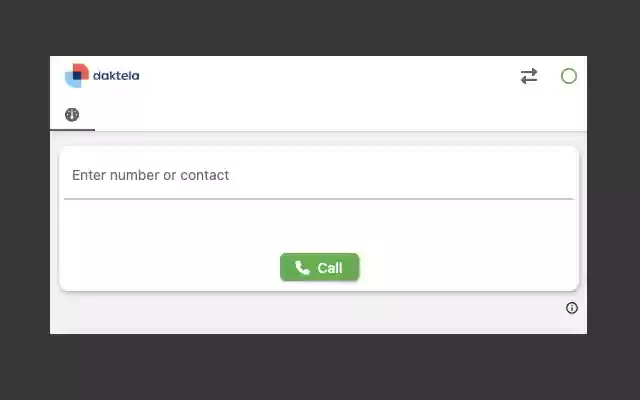 Daktela from Chrome web store to be run with OffiDocs Chromium online Daktela from Chrome web store to be run with OffiDocs Chromium online