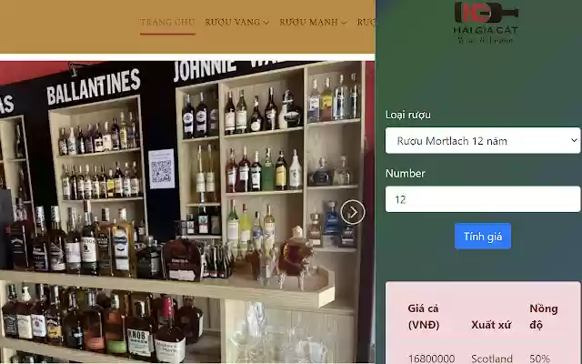 Da Nang foreign wine Hai Gia Cat from Chrome web store to be run with OffiDocs Chromium online Da Nang foreign wine Hai Gia Cat from Chrome web store to be run with OffiDocs Chromium online