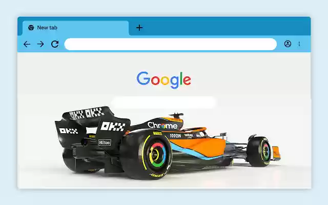 Daniel Ricciardos MCL36 McLaren Blue  from Chrome web store to be run with OffiDocs Chromium online