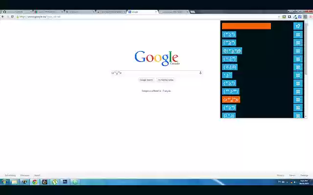 Dank ASCII Meme Klipboard (DAMK)  from Chrome web store to be run with OffiDocs Chromium online