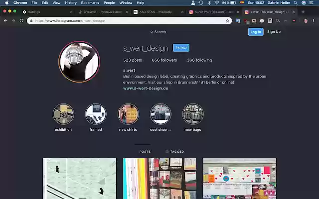 Darkify  from Chrome web store to be run with OffiDocs Chromium online