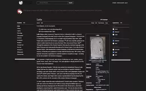 Dark Mode Enforcer  from Chrome web store to be run with OffiDocs Chromium online