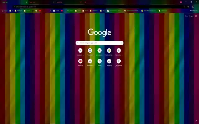 Dark Rainbow  from Chrome web store to be run with OffiDocs Chromium online