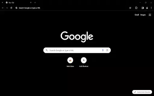 Dark Snowberry Super Dark Theme  from Chrome web store to be run with OffiDocs Chromium online