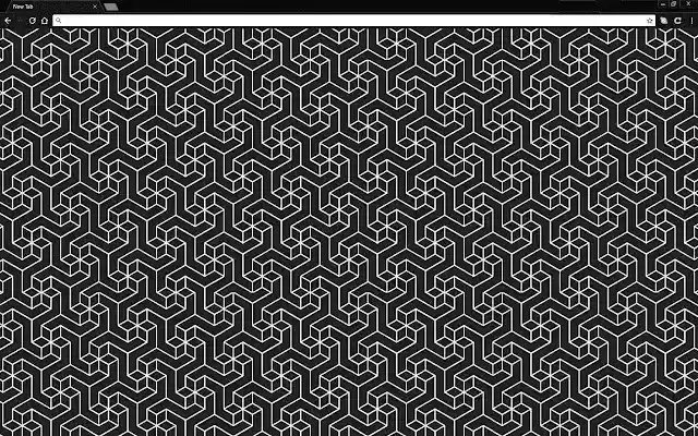 Dark Unreal Geometry Theme  from Chrome web store to be run with OffiDocs Chromium online