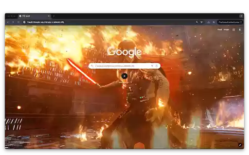 Darth Vader Flames Star Wars  from Chrome web store to be run with OffiDocs Chromium online