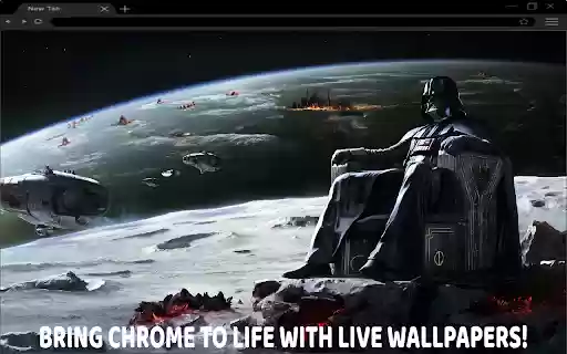 Darth Vader Galactic Throne Live Wallpaper  from Chrome web store to be run with OffiDocs Chromium online