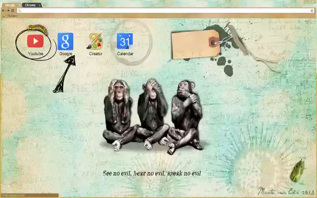 Darwin_byMartavanEck  from Chrome web store to be run with OffiDocs Chromium online