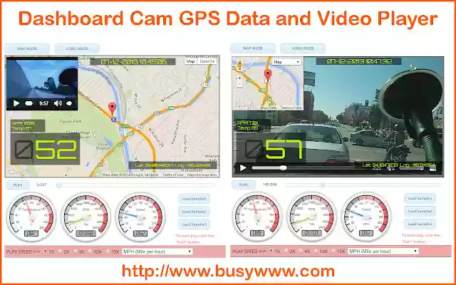 Dashboard Cam Web Player  from Chrome web store to be run with OffiDocs Chromium online