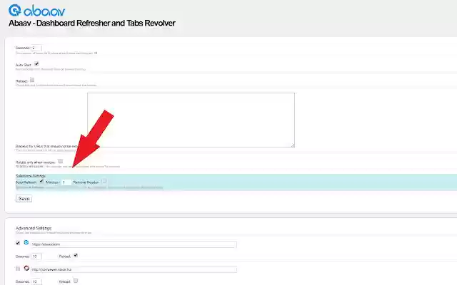 Dashboard Refresher Tabs Revolver/Carousel from Chrome web store to be run with OffiDocs Chromium online Dashboard Refresher Tabs Revolver/Carousel from Chrome web store to be run with OffiDocs Chromium online