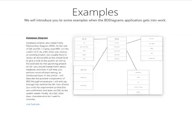 Database Diagram  from Chrome web store to be run with OffiDocs Chromium online Database Diagram  from Chrome web store to be run with OffiDocs Chromium online