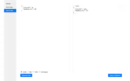 Data Generator powered by AI  from Chrome web store to be run with OffiDocs Chromium online