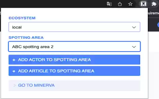 DataScouts Market Intelligence plugin  from Chrome web store to be run with OffiDocs Chromium online