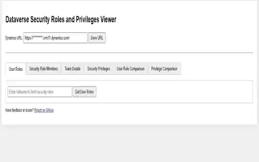 Dataverse Security Roles and Privileges Viewer  from Chrome web store to be run with OffiDocs Chromium online
