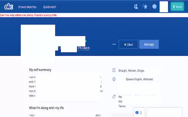 DatingDefender from Chrome web store to be run with OffiDocs Chromium online DatingDefender from Chrome web store to be run with OffiDocs Chromium online