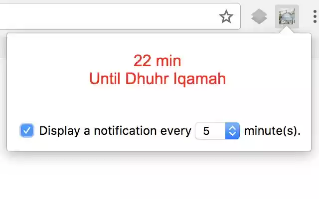 Davis Iqamah Times  from Chrome web store to be run with OffiDocs Chromium online