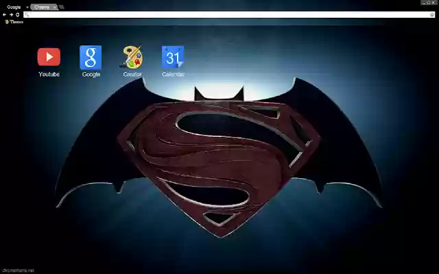 Dawn of Justice Theme  from Chrome web store to be run with OffiDocs Chromium online