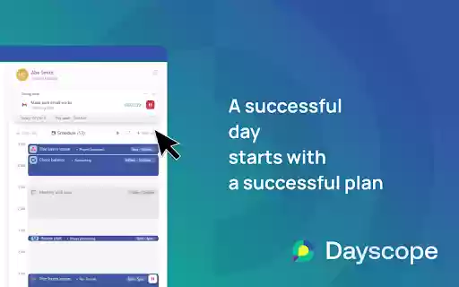 DayScope  from Chrome web store to be run with OffiDocs Chromium online