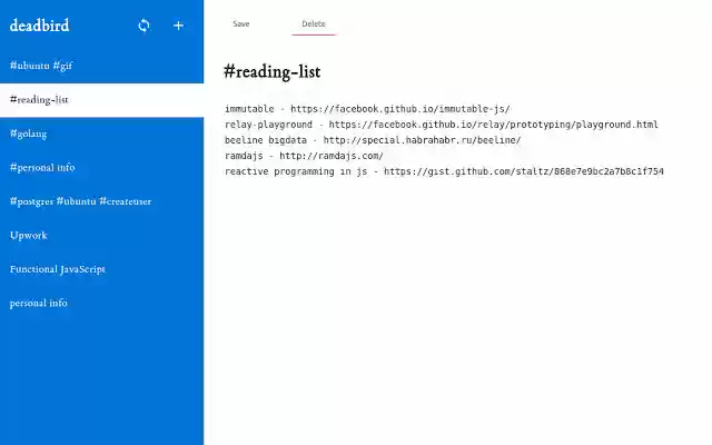 Deadbird  from Chrome web store to be run with OffiDocs Chromium online Deadbird  from Chrome web store to be run with OffiDocs Chromium online