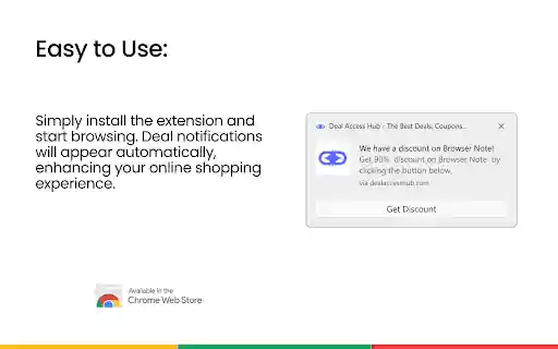 Deal Access Hub The Best Deals, Coupons, Promo Codes  Discounts  from Chrome web store to be run with OffiDocs Chromium online