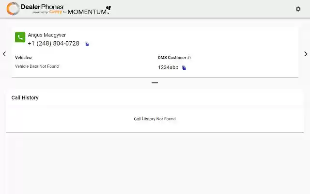 DealerPhones Screen Pop for Momentum CRM from Chrome web store to be run with OffiDocs Chromium online DealerPhones Screen Pop for Momentum CRM from Chrome web store to be run with OffiDocs Chromium online