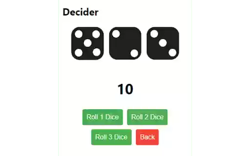 Decider  from Chrome web store to be run with OffiDocs Chromium online