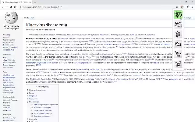 DeCoronizer  from Chrome web store to be run with OffiDocs Chromium online