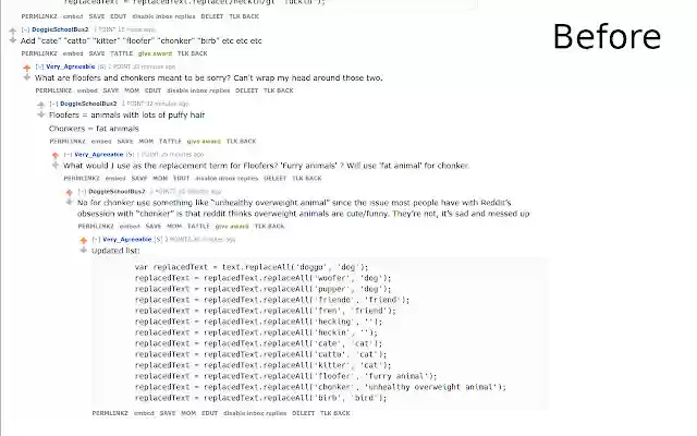 De Doggo  from Chrome web store to be run with OffiDocs Chromium online