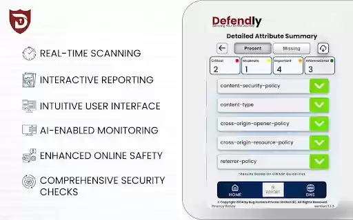 Defendly  from Chrome web store to be run with OffiDocs Chromium online