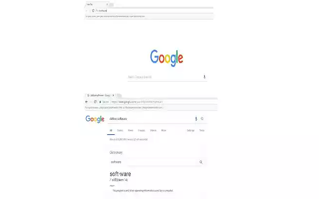 Define Word Shortcut  from Chrome web store to be run with OffiDocs Chromium online
