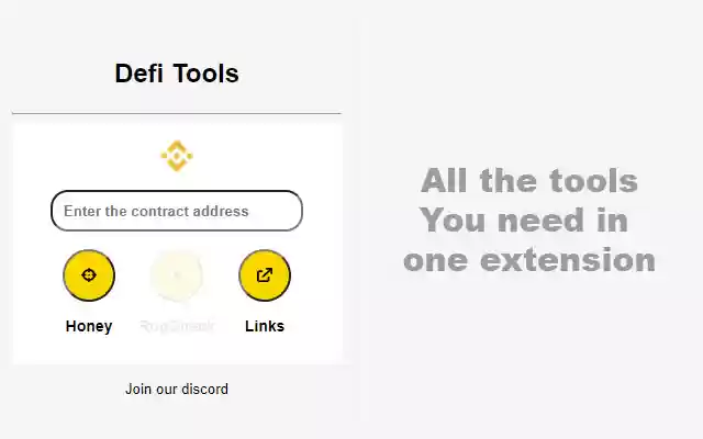 أدوات Defi من متجر Chrome الإلكتروني ليتم تشغيلها مع OffiDocs Chromium عبر الإنترنت