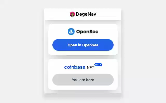 DegeNav  from Chrome web store to be run with OffiDocs Chromium online