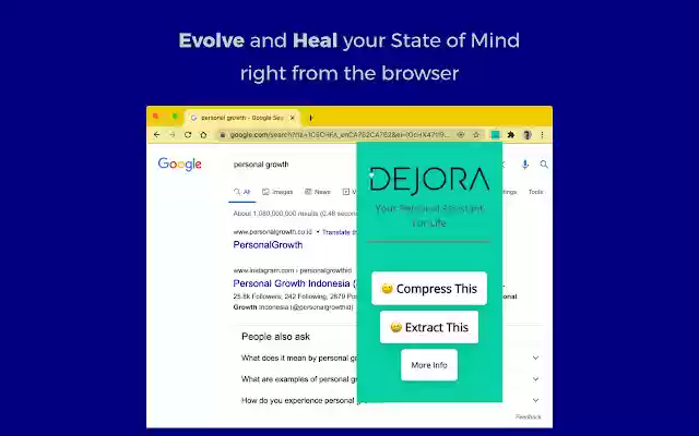 Dejora, Your Personal Assistant For Life from Chrome web store to be run with OffiDocs Chromium online Dejora, Your Personal Assistant For Life from Chrome web store to be run with OffiDocs Chromium online