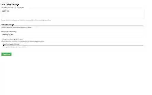 DelayZone  from Chrome web store to be run with OffiDocs Chromium online