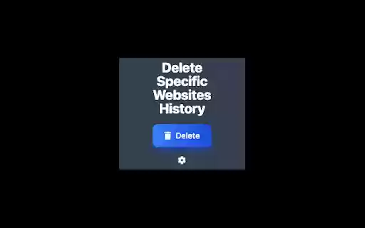 Delete Specific Websites History  from Chrome web store to be run with OffiDocs Chromium online