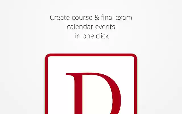 Denison Course Calendar Event Generator  from Chrome web store to be run with OffiDocs Chromium online