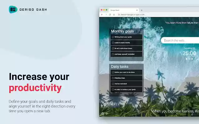 Derigo Dash from Chrome web store to be run with OffiDocs Chromium online Derigo Dash from Chrome web store to be run with OffiDocs Chromium online